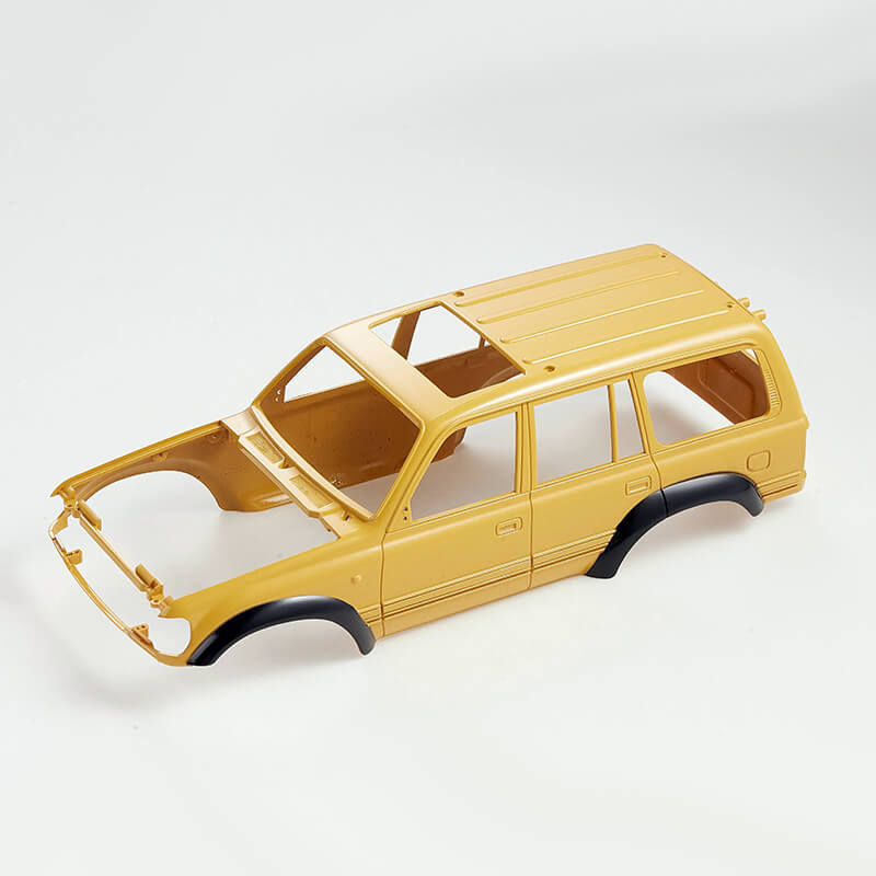 image FMS 1:18 11831 LC80 LAND CRUISER BODY SHELL (BROWN) - Image 1