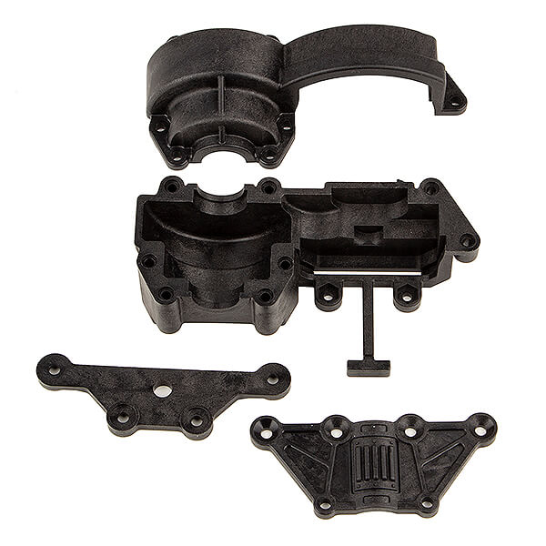 image TEAM ASSOCIATED APEX 2 CENTRE GEARBOX CASE AND TOP PLATES - Image 1