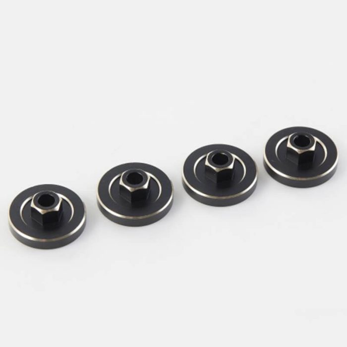 FMS 1:24 LEMUR BRASS WHEEL BLACK - Image 1