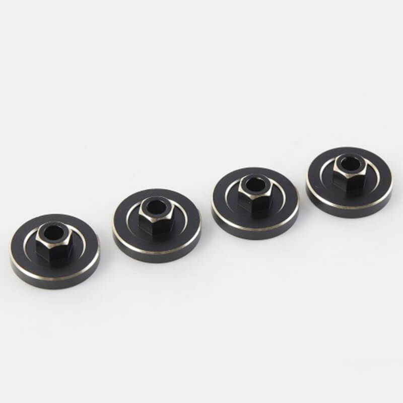 image FMS 1:24 LEMUR BRASS WHEEL BLACK - Image 1