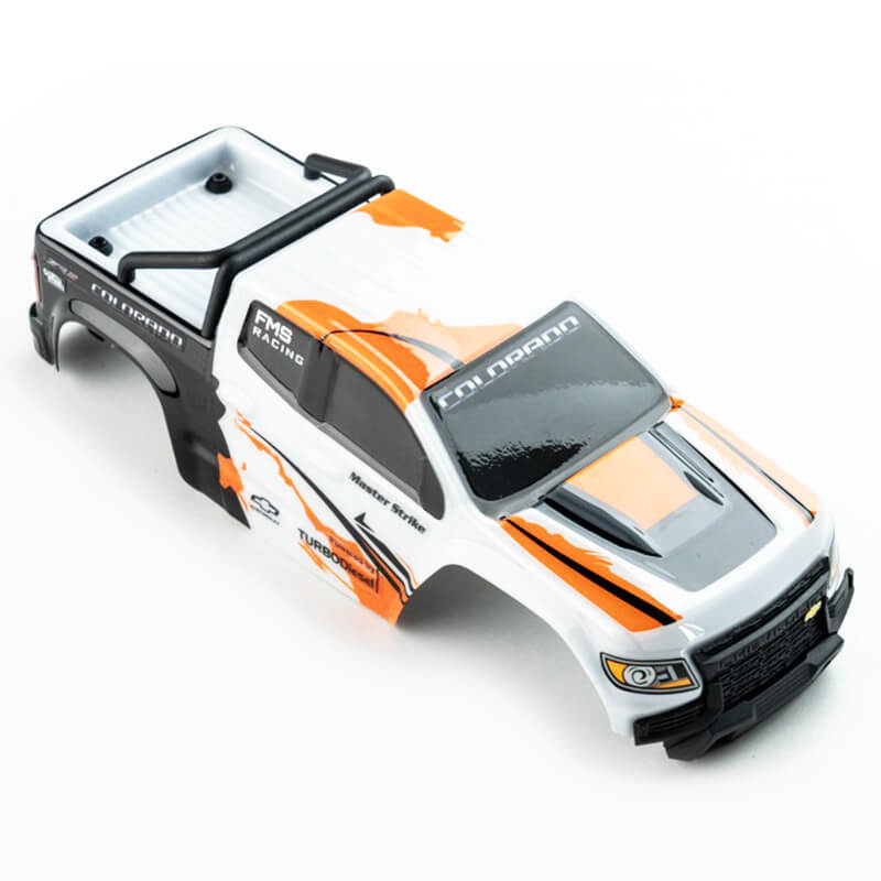 image FMS 12421 RTR WHITE CAR BODY ASSEMBLY - Image 1