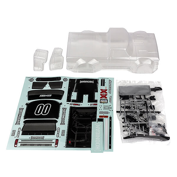 image TEAM ASSOCIATED APEX 2 HOONITRUCK BODY SET CLEAR - Image 1