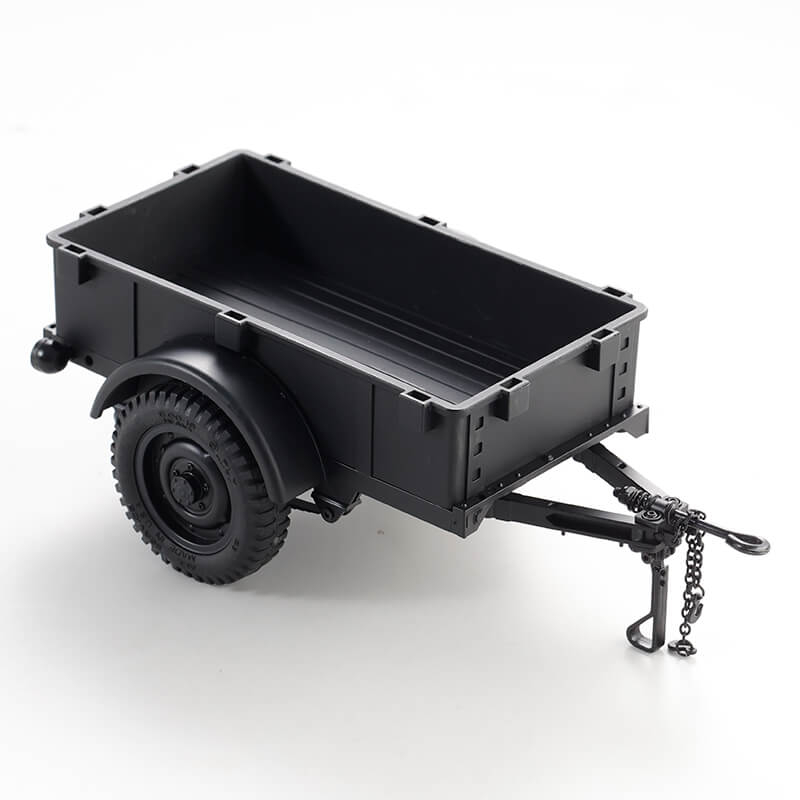 image FMS 1:18 / 1:12 UTILITY TRAILER A BLACK - Image 1
