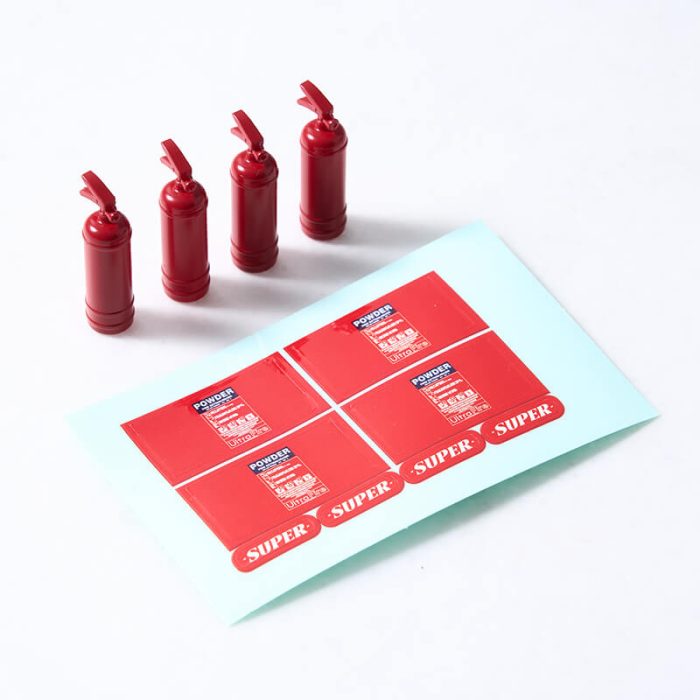 FMS 1:18 FIRE EXTINGUISHER (4PCS) - Image 1