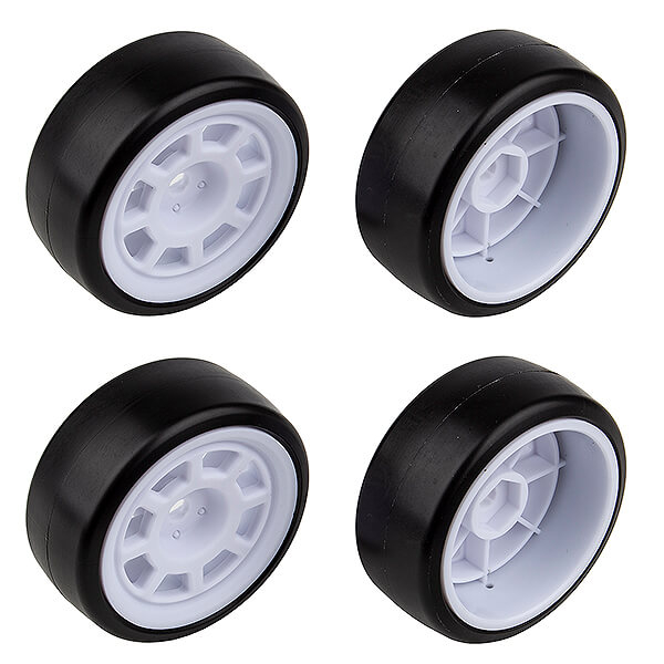 image TEAM ASSOCIATED APEX 2 HOONICORN WHEELS/TYRES DRIFT - Image 1