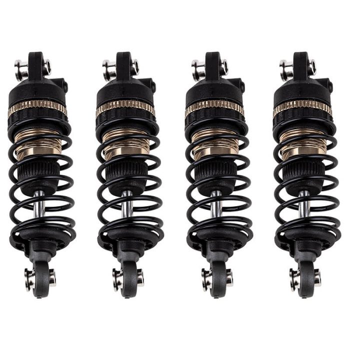 TEAM ASSOCIATED APEX 2 FT FLUID FILLED SHOCK SET (NO FLUID) - Image 1