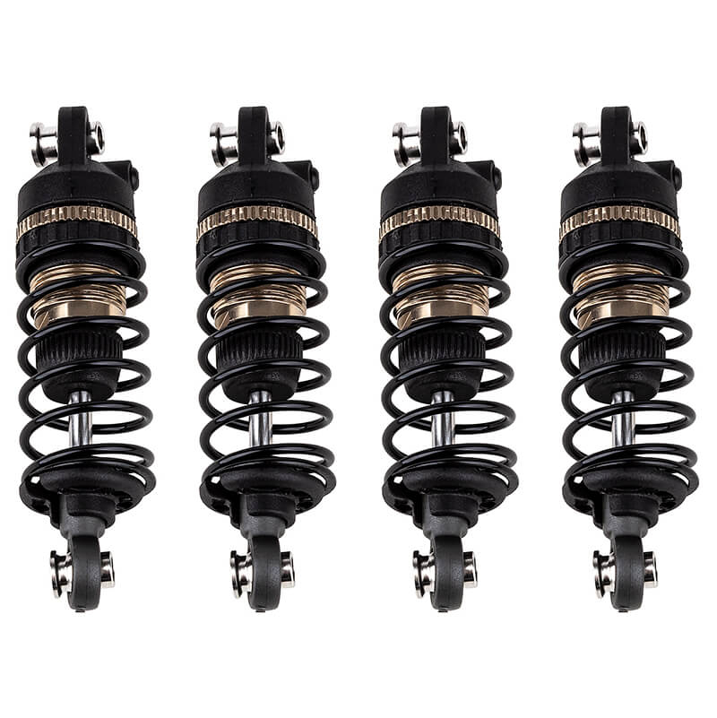 image TEAM ASSOCIATED APEX 2 FT FLUID FILLED SHOCK SET (NO FLUID) - Image 1