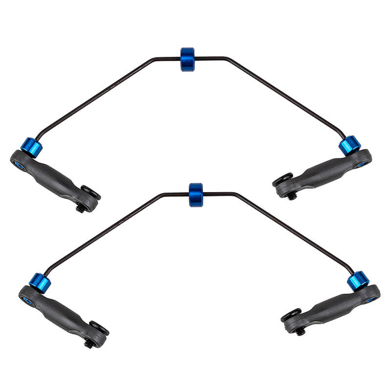 image TEAM ASSOCIATED APEX 2 FT ANTI-ROLL BAR SET - Image 1