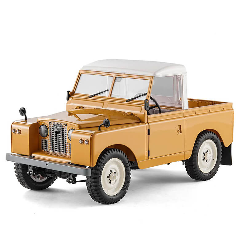 image FMS 1:12 LAND ROVER SERIES II RTR - YELLOW - Image 1