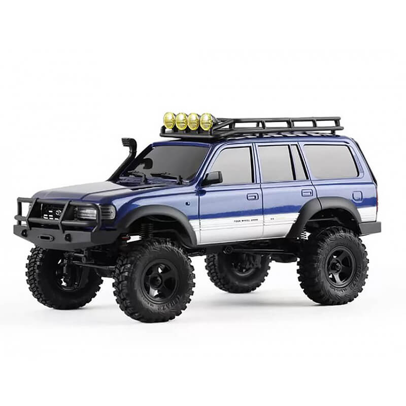 image FMS FCX 1/18 TOYOTA LC80 RTR SCALER - BLUE - Image 1