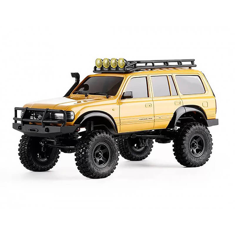 image FMS FCX 1/18 TOYOTA LC80 RTR SCALER - YELLOW - Image 1