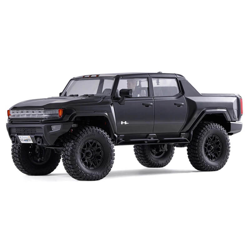 image FMS FCX18 1/18 HUMMER EV RTR BLACK - Image 1