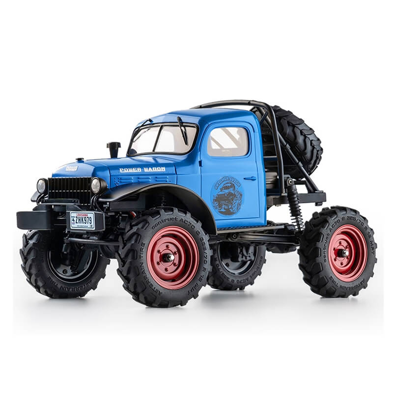 image FMS FCX 1/24TH POWER WAGON SCALER RTR - BLUE V2 - Image 1