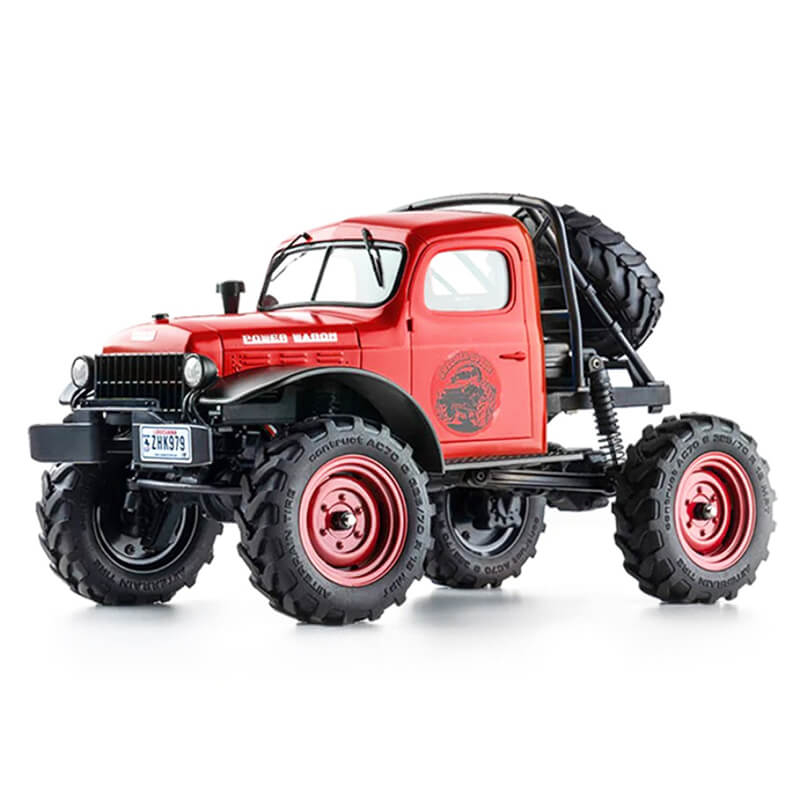 image FMS FCX 1/24TH POWER WAGON SCALER RTR - RED V2 - Image 1