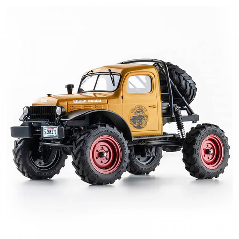 image FMS FCX 1/24TH POWER WAGON SCALER RTR - YELLOW V2 - Image 1
