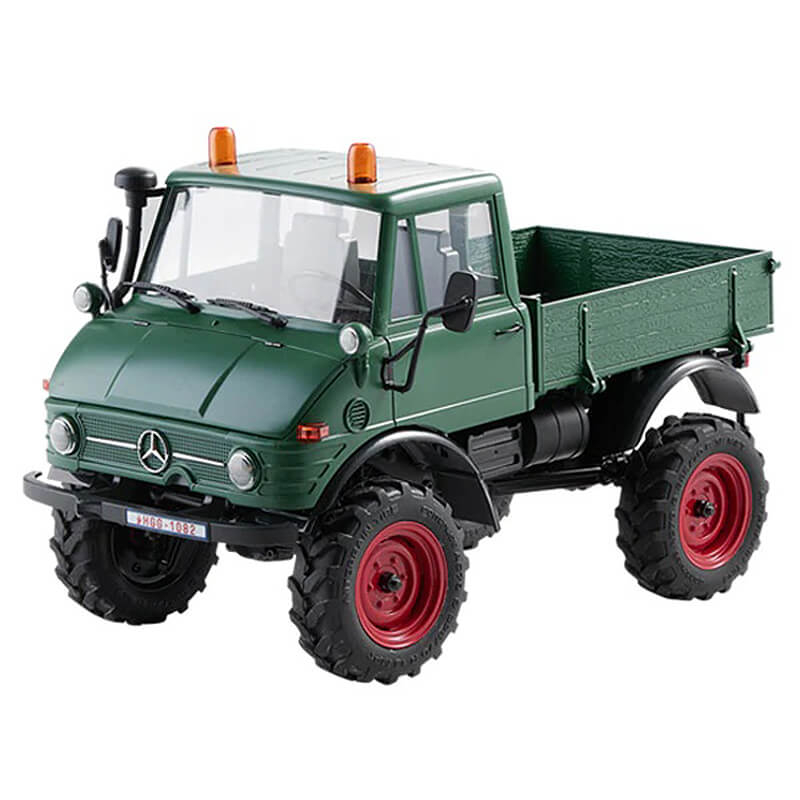 image FMS FCX24 1/24TH UNIMOG SCALER RTR - GREEN - Image 1