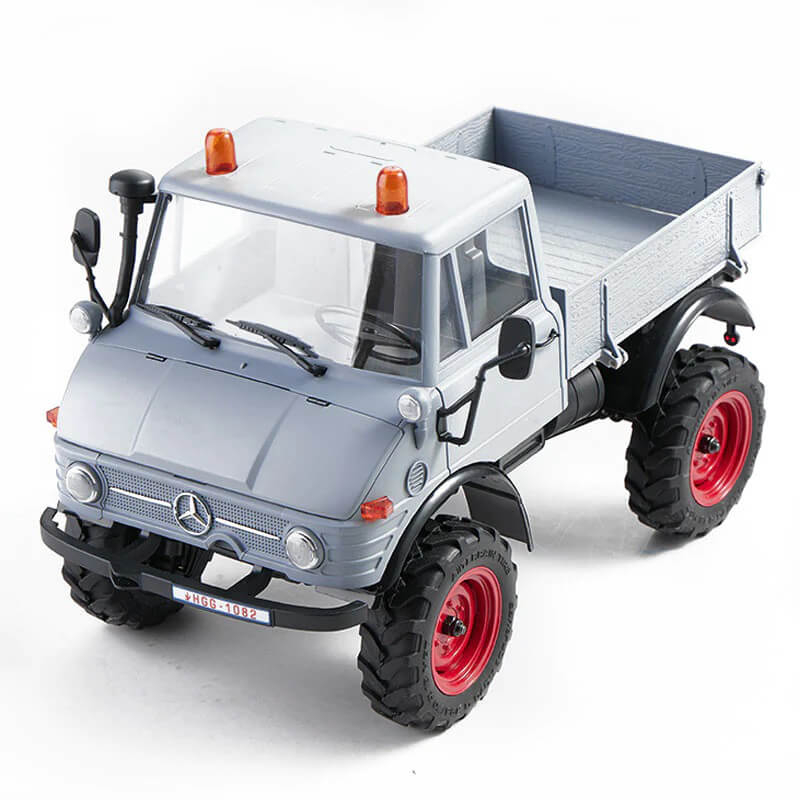 image FMS FCX24 1/24TH UNIMOG SCALER RTR - GREY - Image 1
