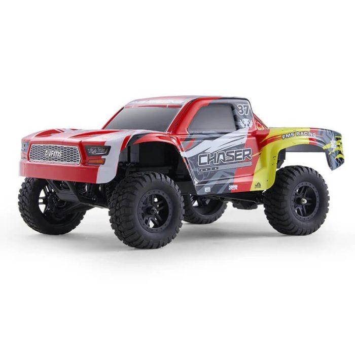 FMS FSC24 1/24TH CHASER TRUCK RTR - RED - Image 1