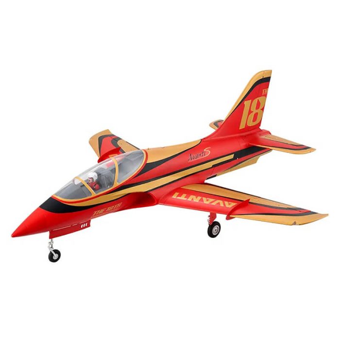 FMS 90MM EDF AVANTI PNP RED 18TH ANNIVERSARY EDITION - Image 1