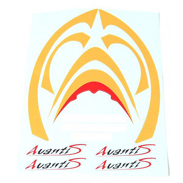 image FMS AVANTI V3 DECAL SHEET - Image 1