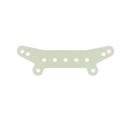 TEAM ASSOCIATED 6x6 SHOCK TOWERS, NATURAL