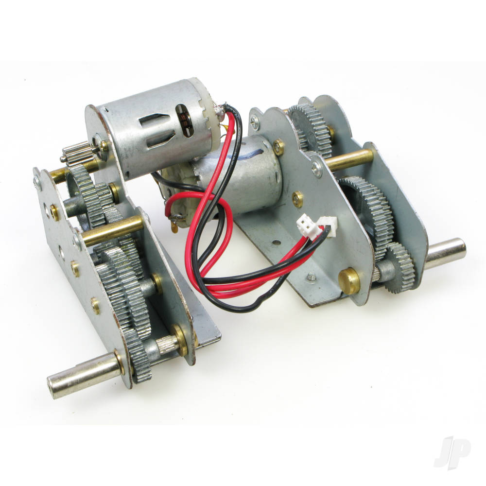 German Tiger I/Panther Metal Gearbox/Motor Set (for HLG3818 / 3819) image_JP-4401075
