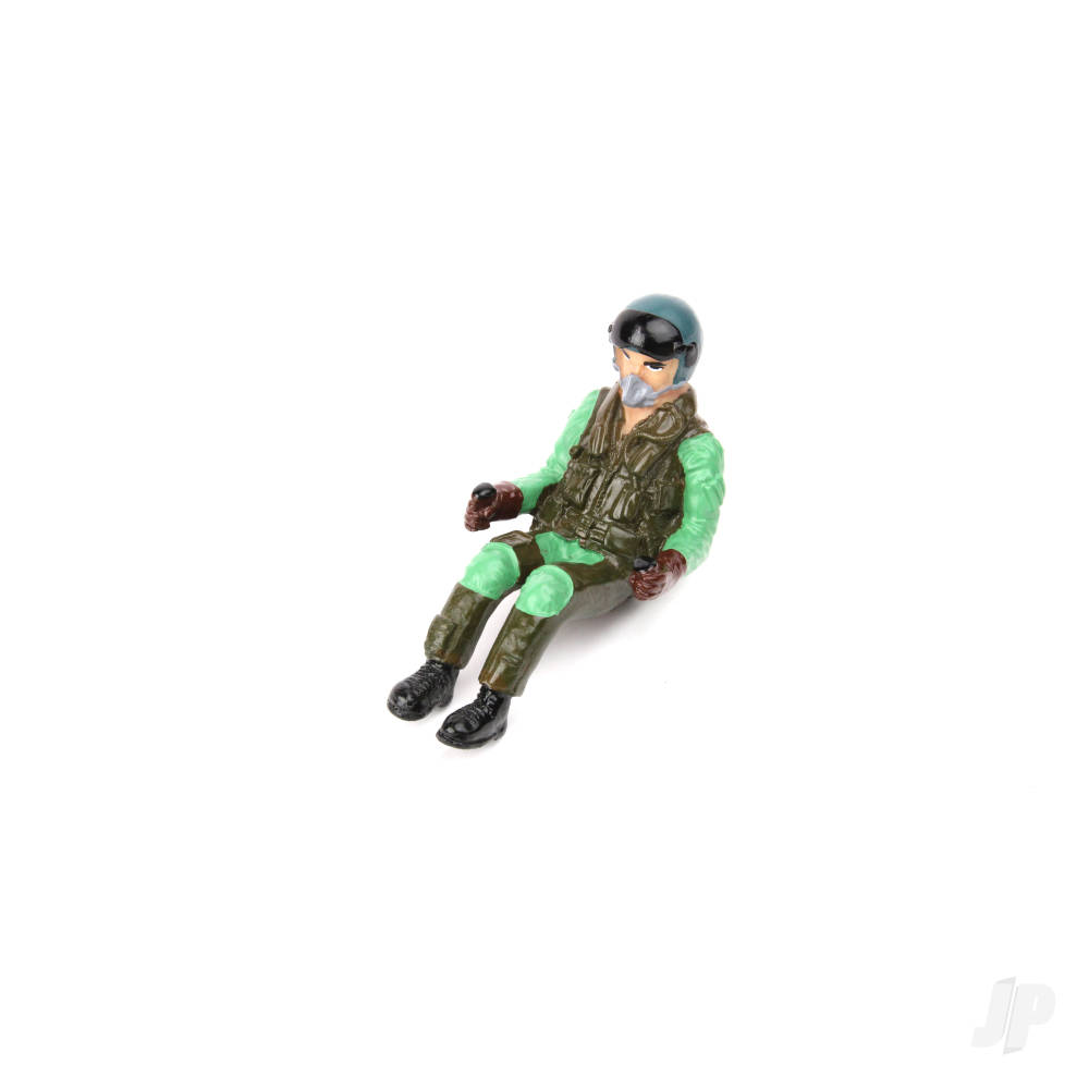 Pilot WWII Full-Body Seated Brown/Green (for SEA-276) image_JP-5508447