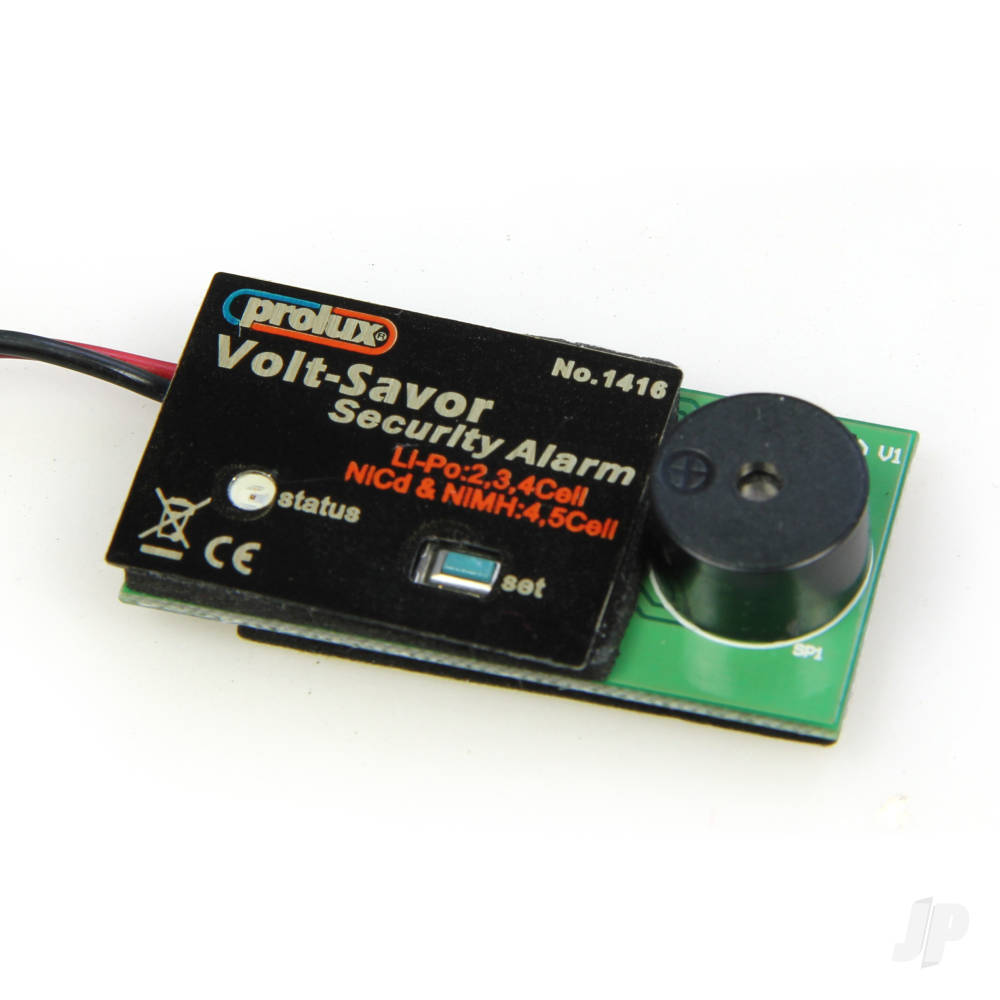 LiPo Low Voltage Alarm (Flash/Beep) 2-4 Cell image_JP-5509890