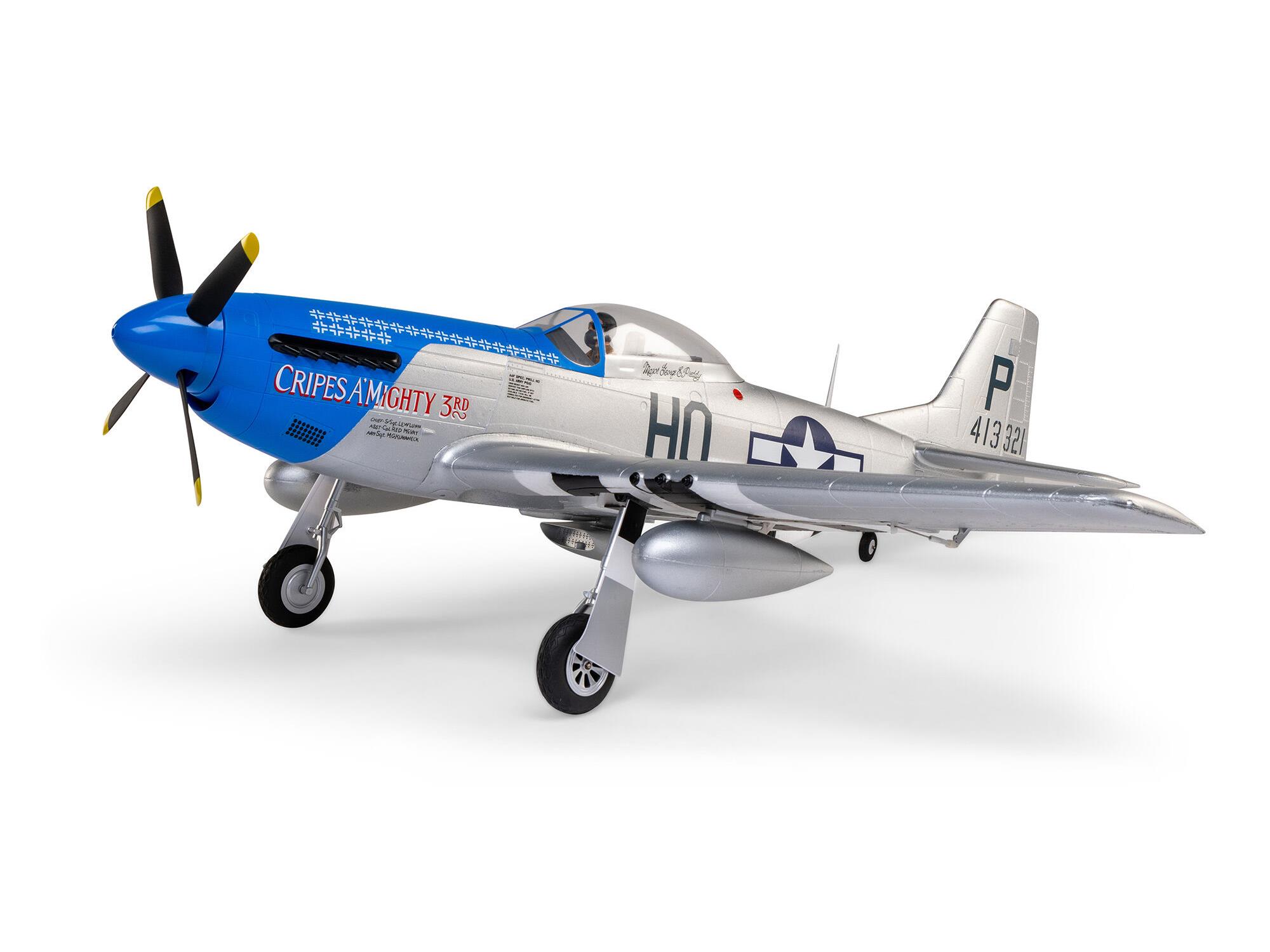 P-51D Mustang 1.2m BNF Basic P-51D Mustang 1.2m BNF Basic - Image 1