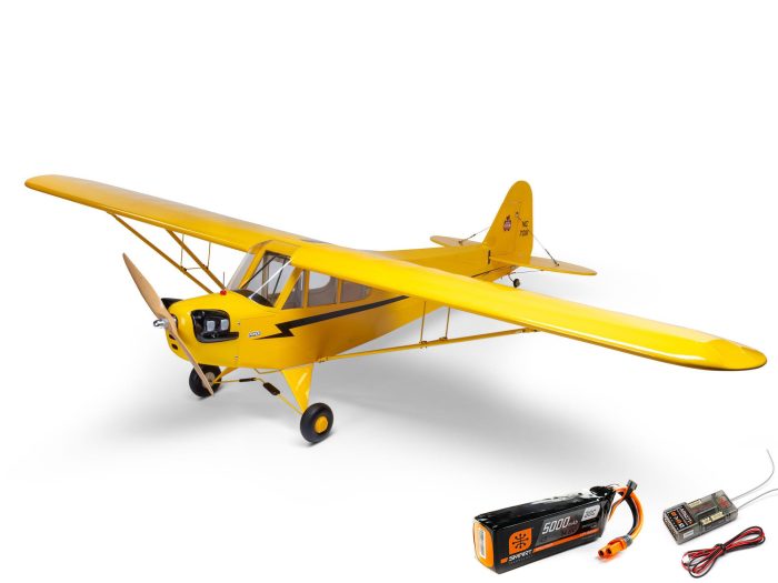 J-3 Cub 10cc EP PNP, 82.5" with Receiver and Battery Combo - Image 1
