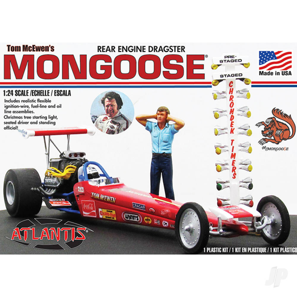Tom Mongoose McEwen Rear Engine Dragster 1:24 image_JP-AMCM7529