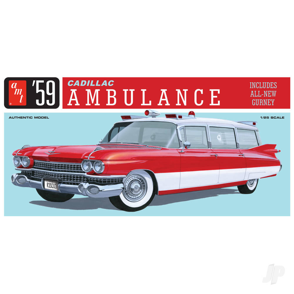 1959 Cadillac Ambulance w/Gurney image_JP-AMT1395