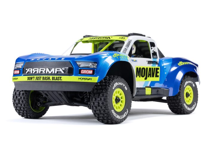 1/16 MOJAVE GROM MEGA 4X4 DT with Battery & Charger Blue - Image 1