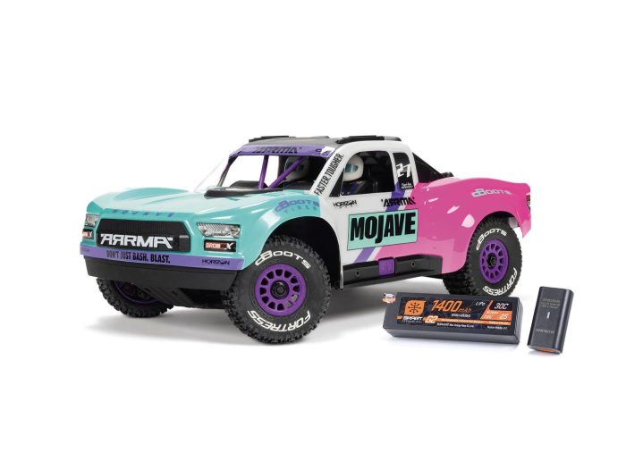 1/16 MOJAVE GROM 223S BLX 4X4 DT with Batt/Charger Teal - Image 1