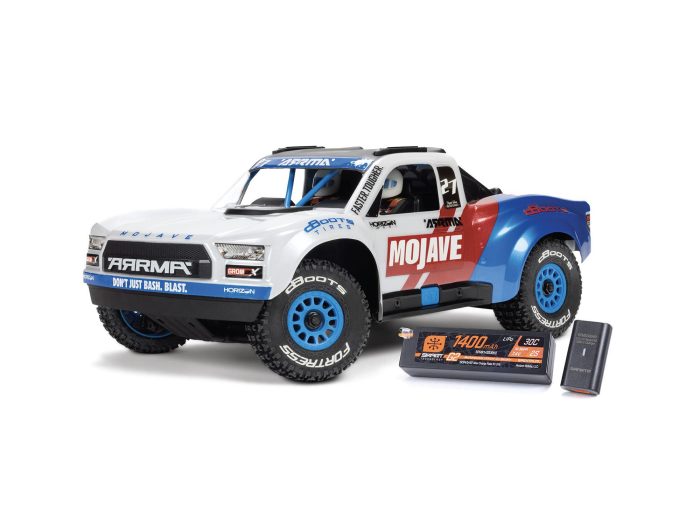 1/16 MOJAVE GROM 223S BLX 4X4 DT with Batt/Charger White - Image 1