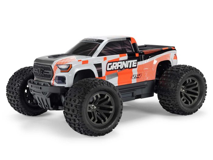 1/10 GRANITE MEGA 665 4X4 RTR Monster Truck Orange - Image 1