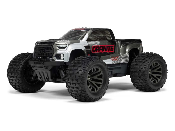 1/10 GRANITE 223S DSC 4X4 RTR Monster Truck Gunmetal - Image 1
