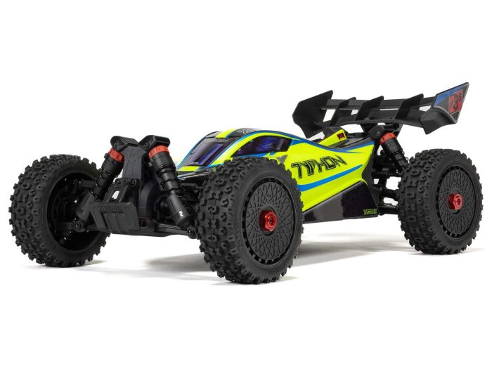 1/8 TYPHON 223S BLX 4X4 Buggy RTR with DSC Yellow - Image 1