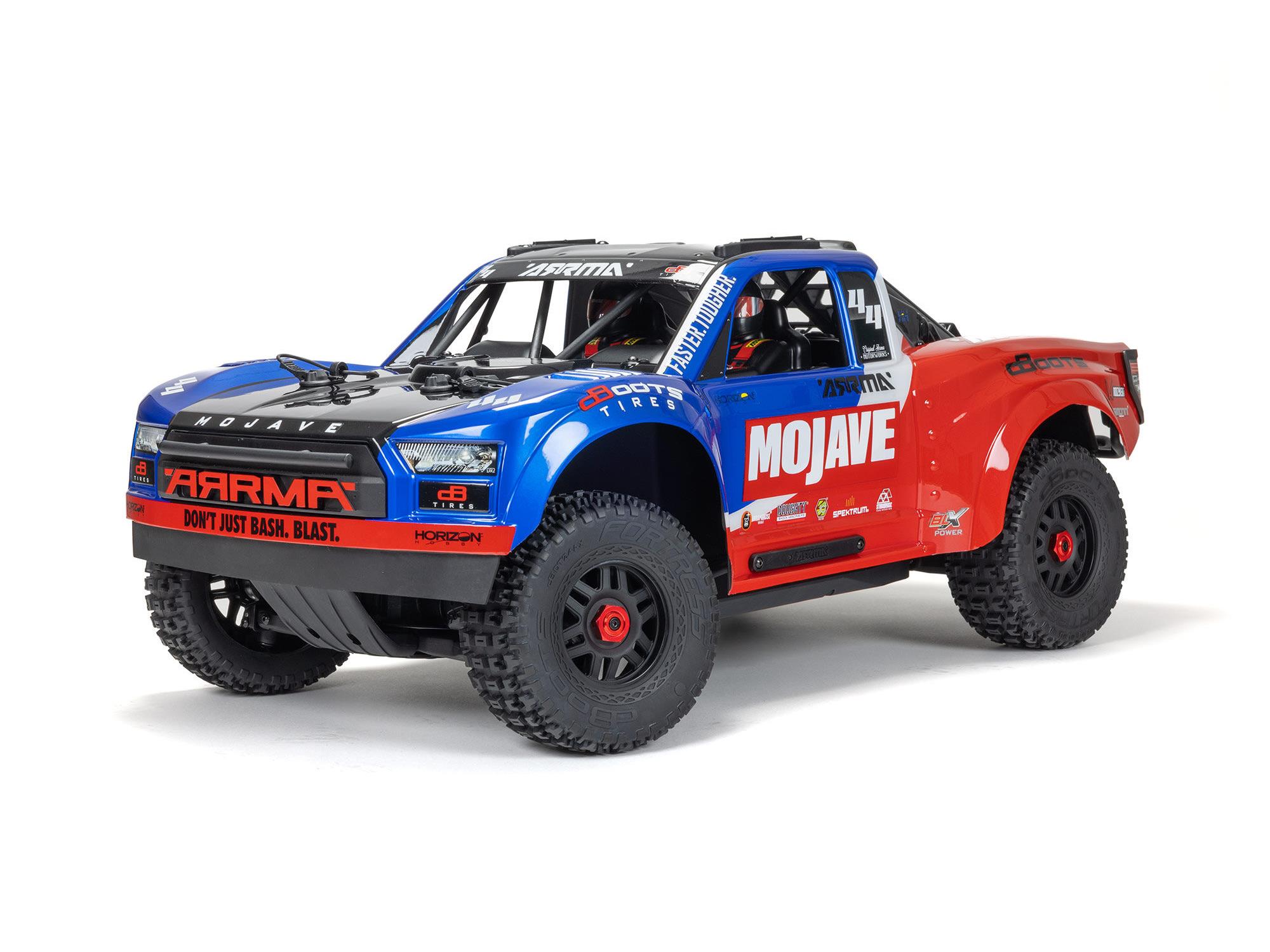 1/8 MOJAVE 4S 4X4 BLX DT (with Centre Diff) RTR Blue 1/8 MOJAVE 4S 4X4 BLX DT (with Centre Diff) RTR Blue - Image 1