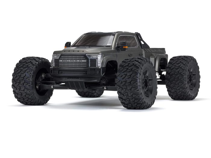 1/7 BIG ROCK 6S 4X4 BLX Monster Truck RTR Gunmetal - Image 1