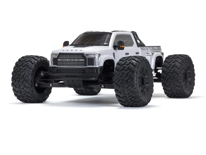 1/7 BIG ROCK 6S 4X4 BLX Monster Truck RTR White - Image 1