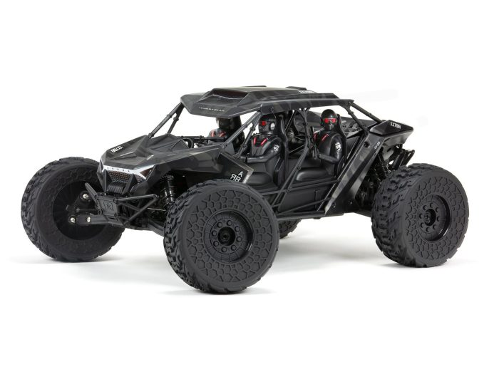 1/7 FIRETEAM 6S 4X4 BLX Speed Assault Vehicle RTR Black - Image 1