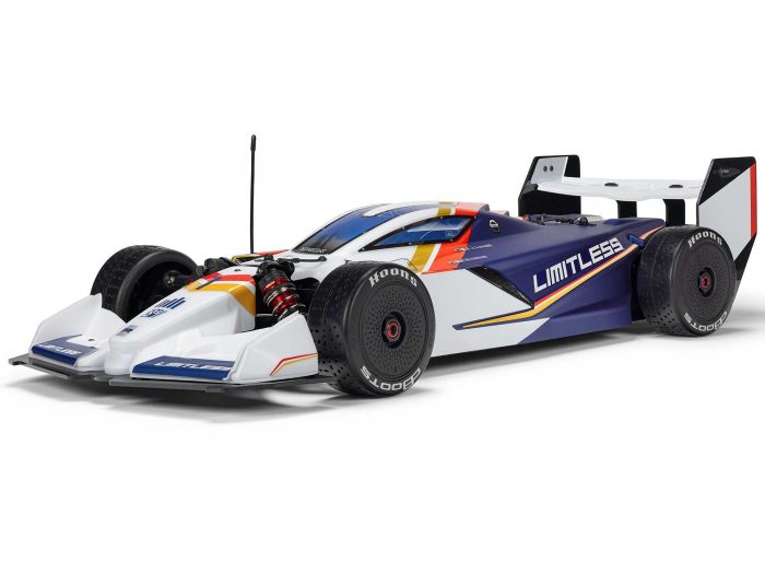 1/7 LIMITLESS 8S AVC 4X4 RTR BLX Street Speed, White/Blue - Image 1