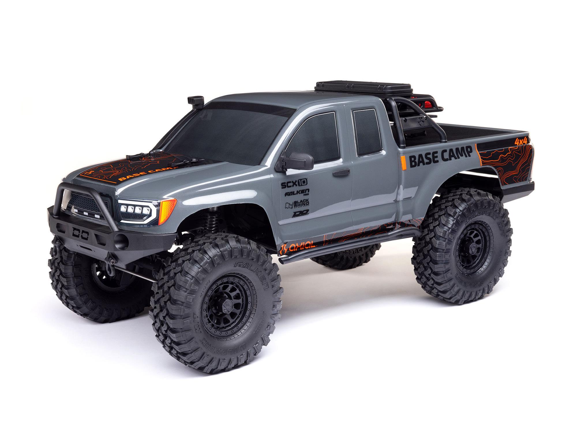 1/10 SCX10 III Base Camp 4X4 Rock Crawler RTR Grey 1/10 SCX10 III Base Camp 4X4 Rock Crawler RTR Grey - Image 1