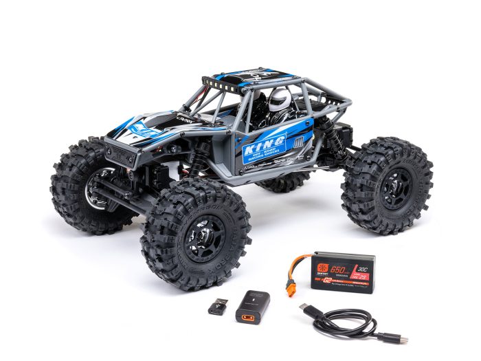 1/18 UTB18 Capra 4WS 4WD Trail Buggy RTR with Bat/Chg Blue - Image 1