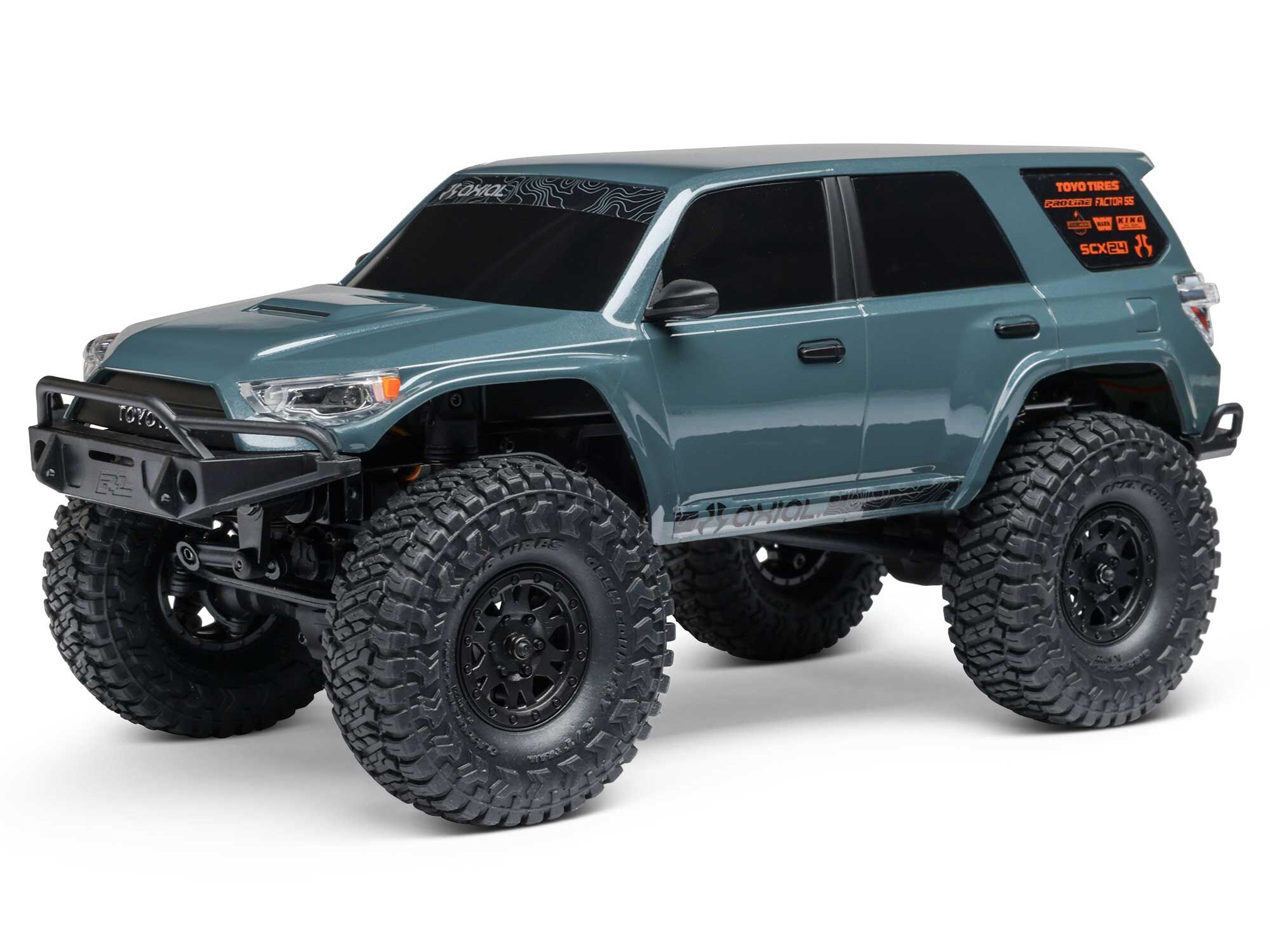 1/24 SCX24 Toyota 4Runner 4X4 Rock Crawler RTR Grey 1/24 SCX24 Toyota 4Runner 4X4 Rock Crawler RTR Grey - Image 1