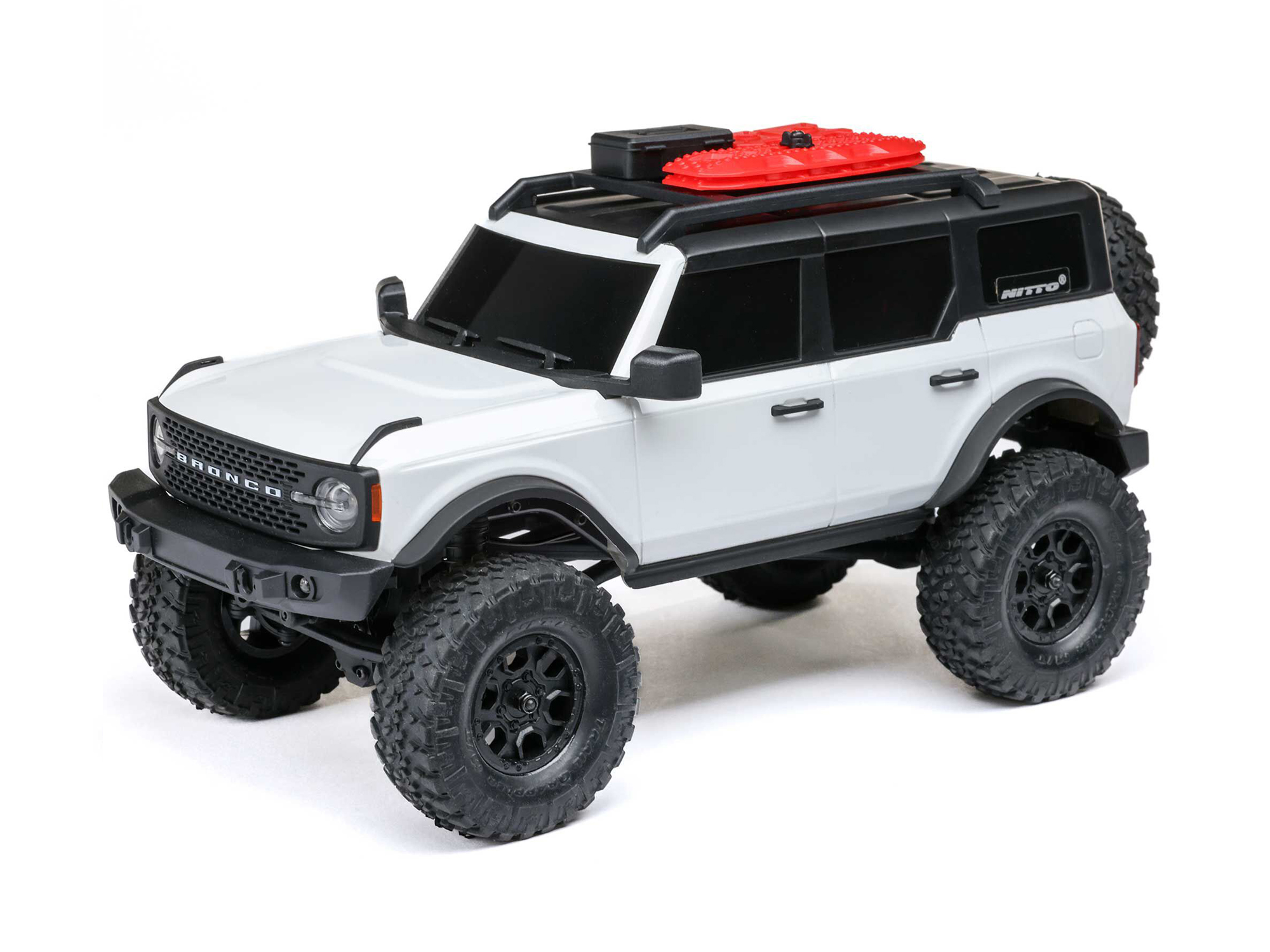 1/24 SCX24 Ford Bronco 4X4 RTR (inc Battery & Charger) White 1/24 SCX24 Ford Bronco 4X4 RTR (inc Battery & Charger) White - Image 1
