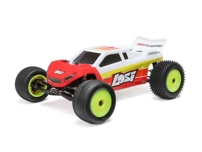 1/18 Mini-T 2.0 V2 2WD Stadium Truck Brushless RTR Red - Image 1