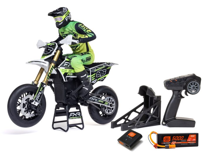 1/4 Promoto-SM FXR Supermoto Motorcycle RTR (Batt & Charger) - Image 1