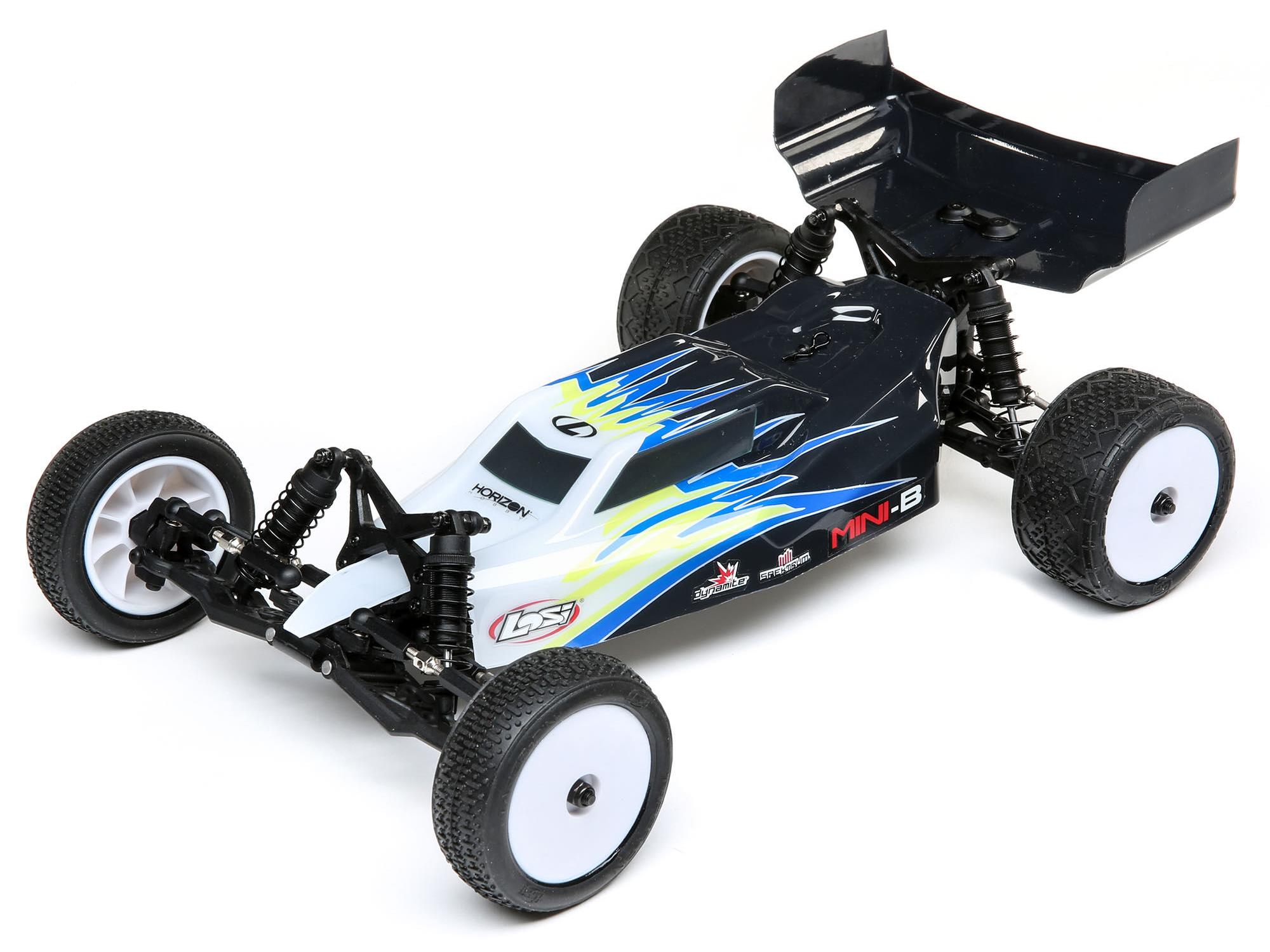 1/16 Mini-B 2WD Buggy Brushed RTR Black 1/16 Mini-B 2WD Buggy Brushed RTR Black - Image 1